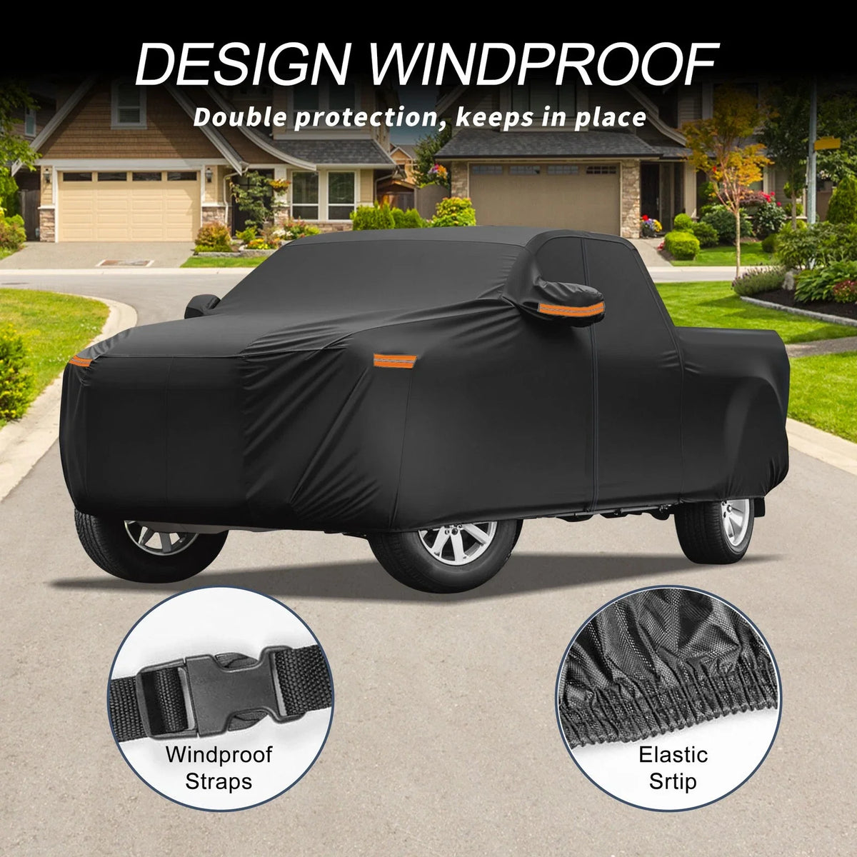 Waterproof Aluminum Film Car Cover for Honda Ridgeline (2006–2023)