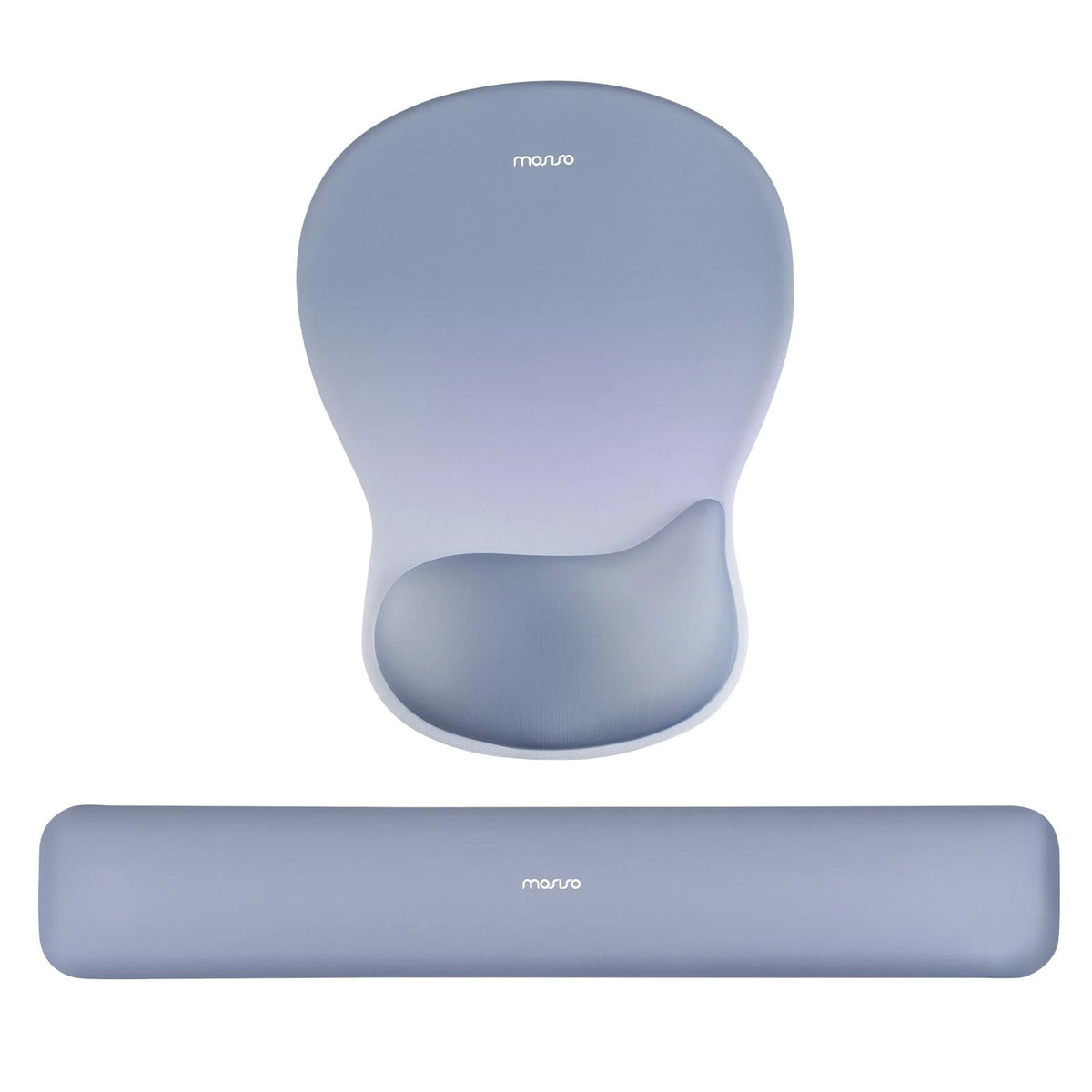 Wrist Rest Support for Mouse 17.32 x 10.04 inches, Stone Blue