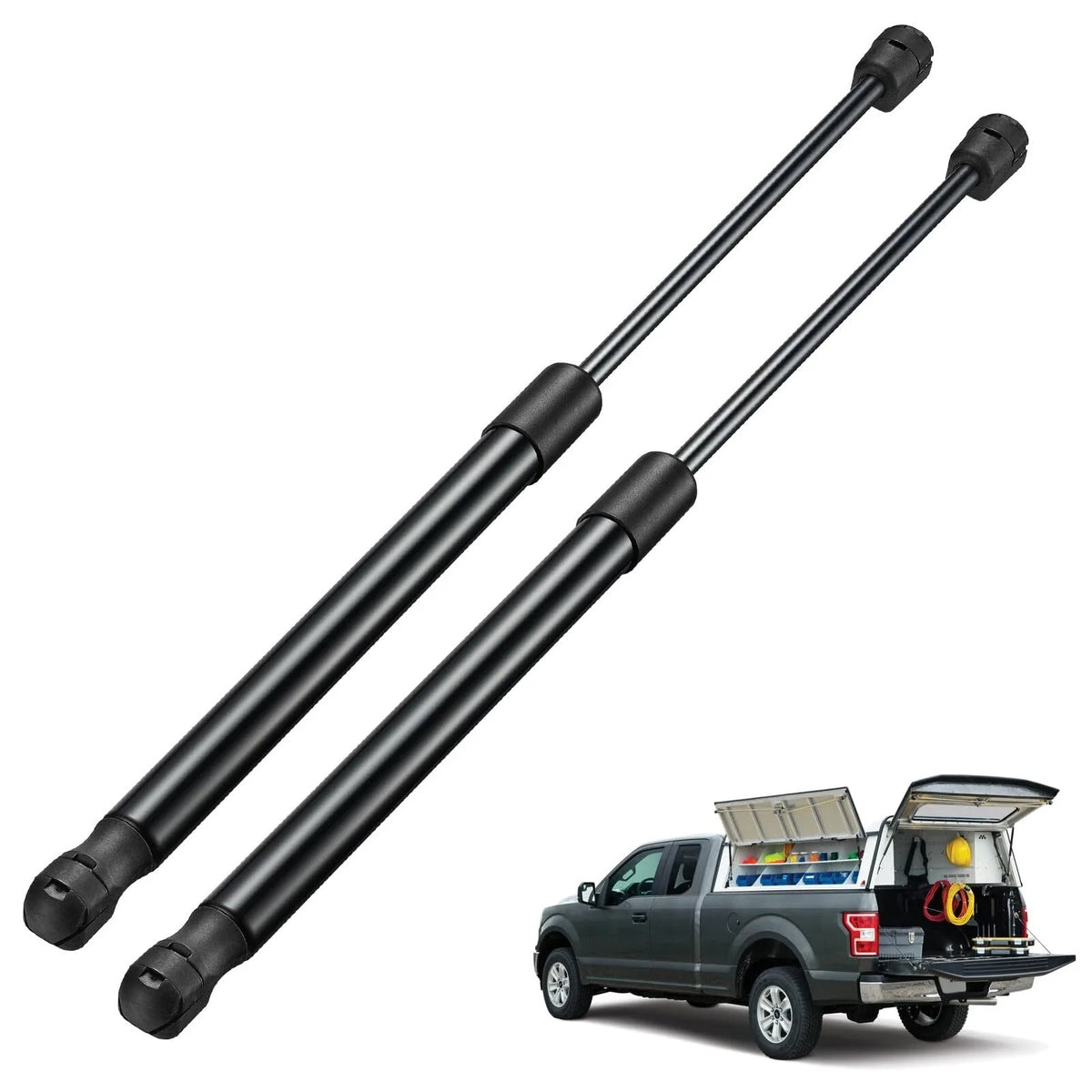 Gas Struts for Truck Bed Cover for 17in 80lb (356N) for 2pc (2017–2019)