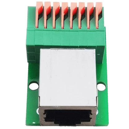 Set of 2 RJ45 Female Solderless Connectors 8 Pin for Fast Network Setup