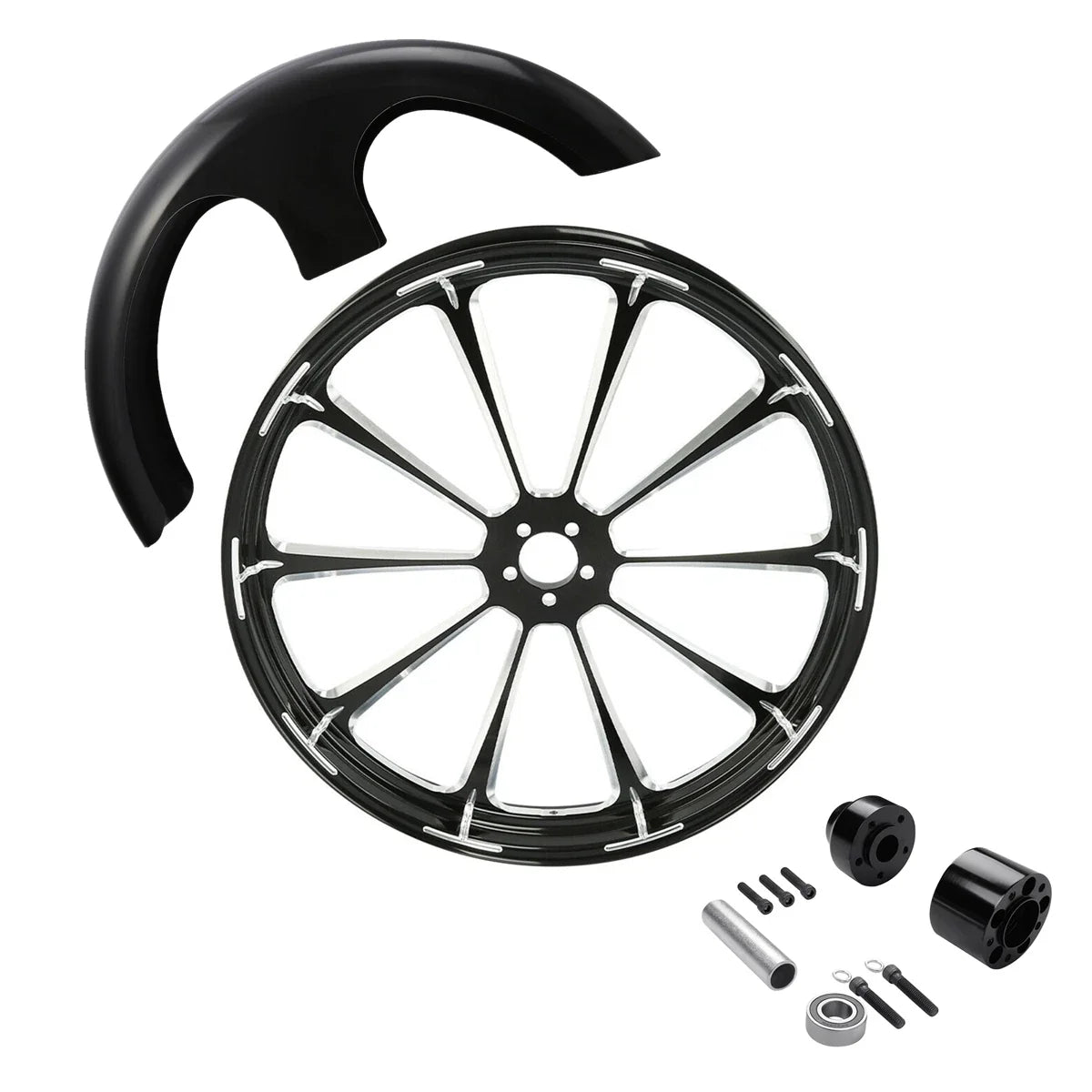 30" Front Wheel Rim Hub for Harley Touring (2008–2023)
