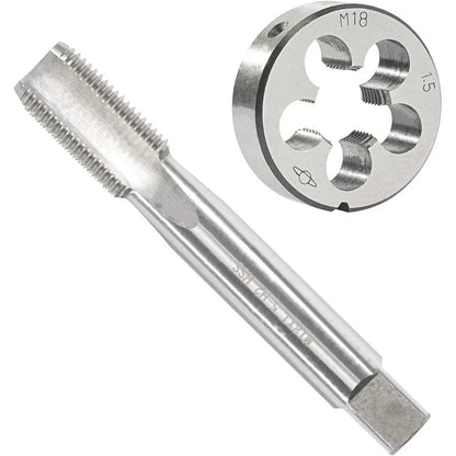 Metric Round Die and Tap Set M18x1.5mm HSS Thread Tool
