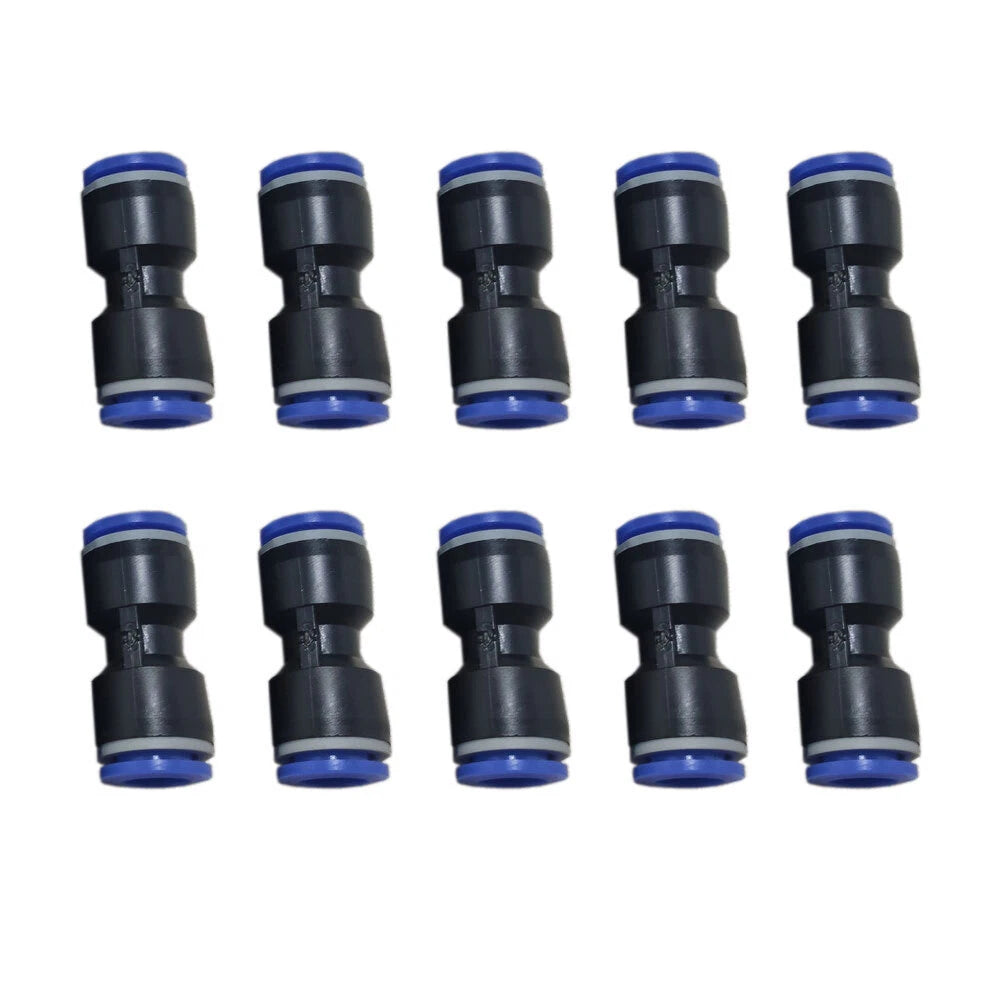 3/8" Push Fitting Quick Union Straight Connector for Air Pneumatic (10-50X)