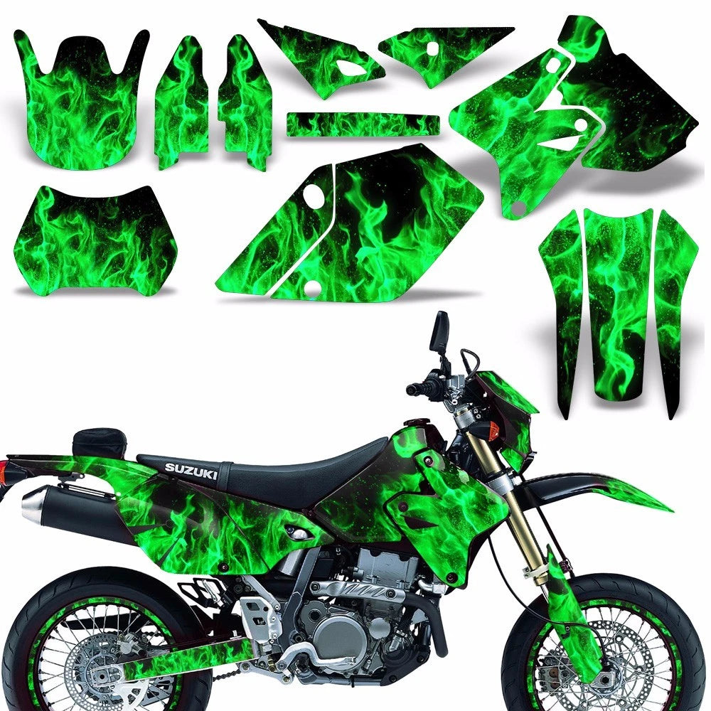 Graphics MX Decals + # Plates for Suzuki DRZ400 S/SM (2000–2023)