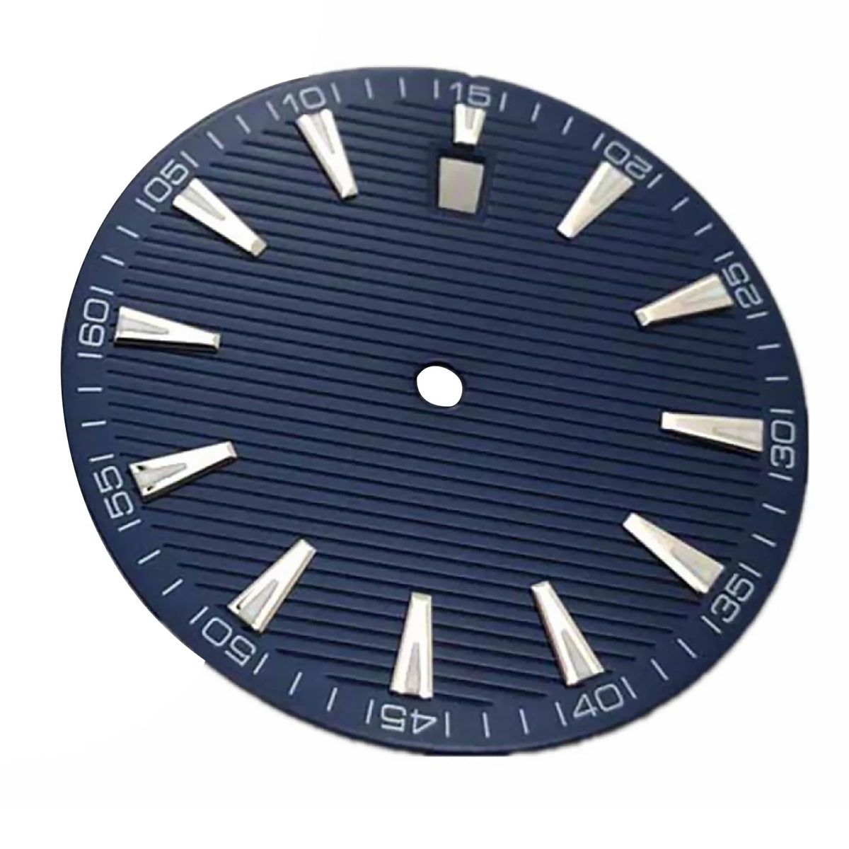 33.5mm Blue Watch Dial Face Plate for NH35/NH35A Movement Replacement