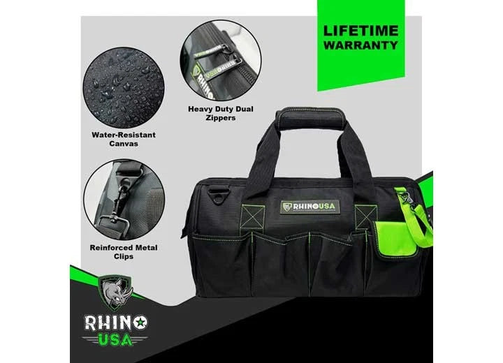 Heavy Duty Tool Bag for Rhino USA RNO-TOOLBAG-BLK