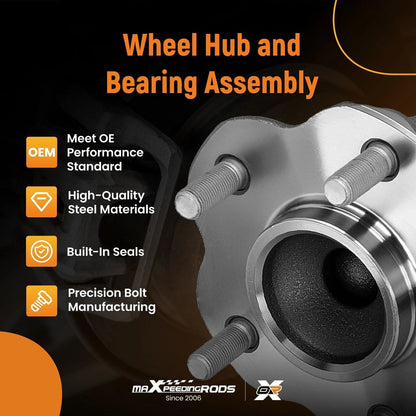 Rear Wheel Hub Bearing Set for Nissan Sentra (2013–2019) 512530 FWD