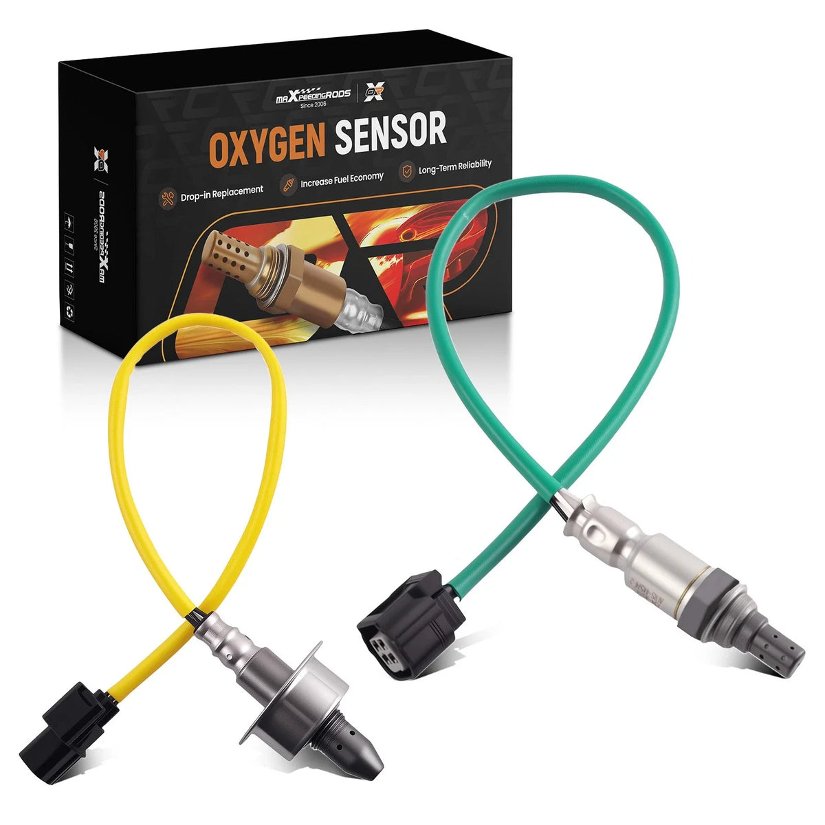 2X Up&Downstream Oxygen O2 Sensor for Honda Civic, Crosstour 2.4L L4 (2012–2015)