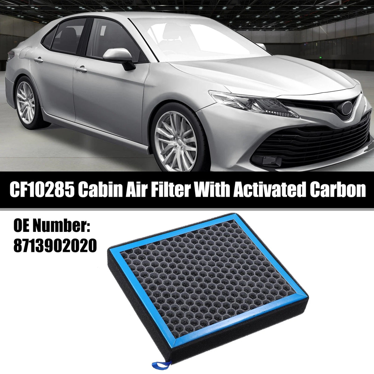 Car Cabin Air Filter for Toyota 4Runner, Highlander, RAV4 (2010–2023) No.8713902020