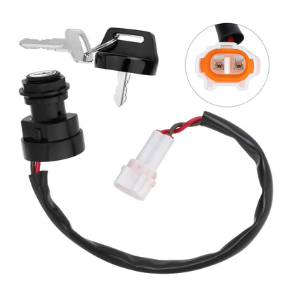 Ignition Key Switch for Yamaha Wolverine 350 Warrior 350 Bear Tracker