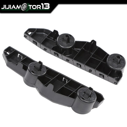 Set of 2 Front Bumper Brackets for Nissan Sentra (2013–2015) J-02BUN1657ABK, NI1033107, NI1032107
