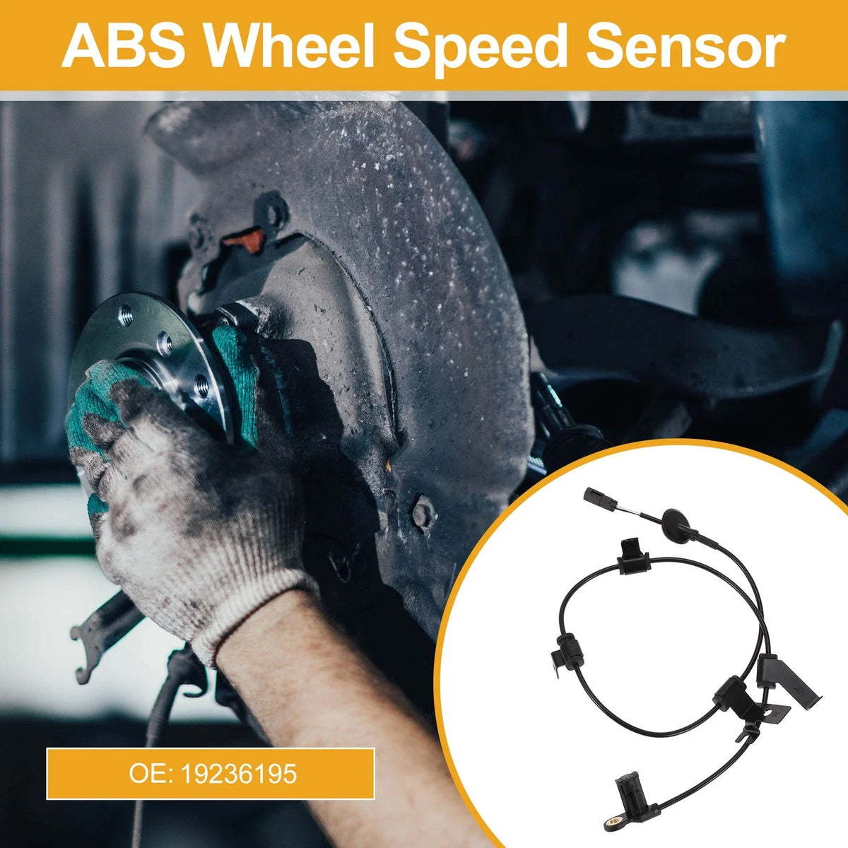 ABS Wheel Speed Sensor No.19236195 for Ford Escape (2001–2003) Rear Right