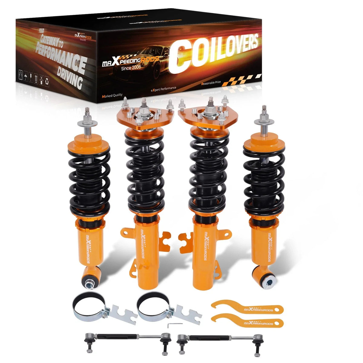 Coilovers Adjustable Damper Kit for Mini Clubman R55 (2007–2014)