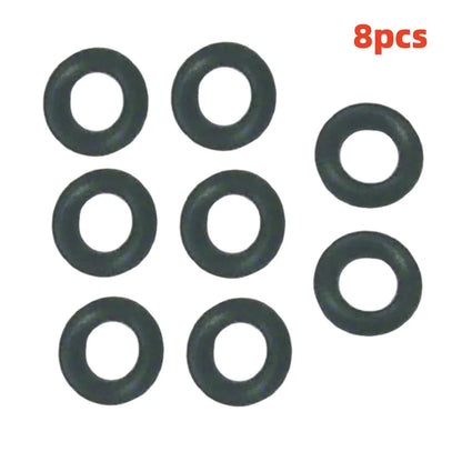 Set of 8 Gear Case Drain Gasket O-ring for OMC (333572, 18-7145)