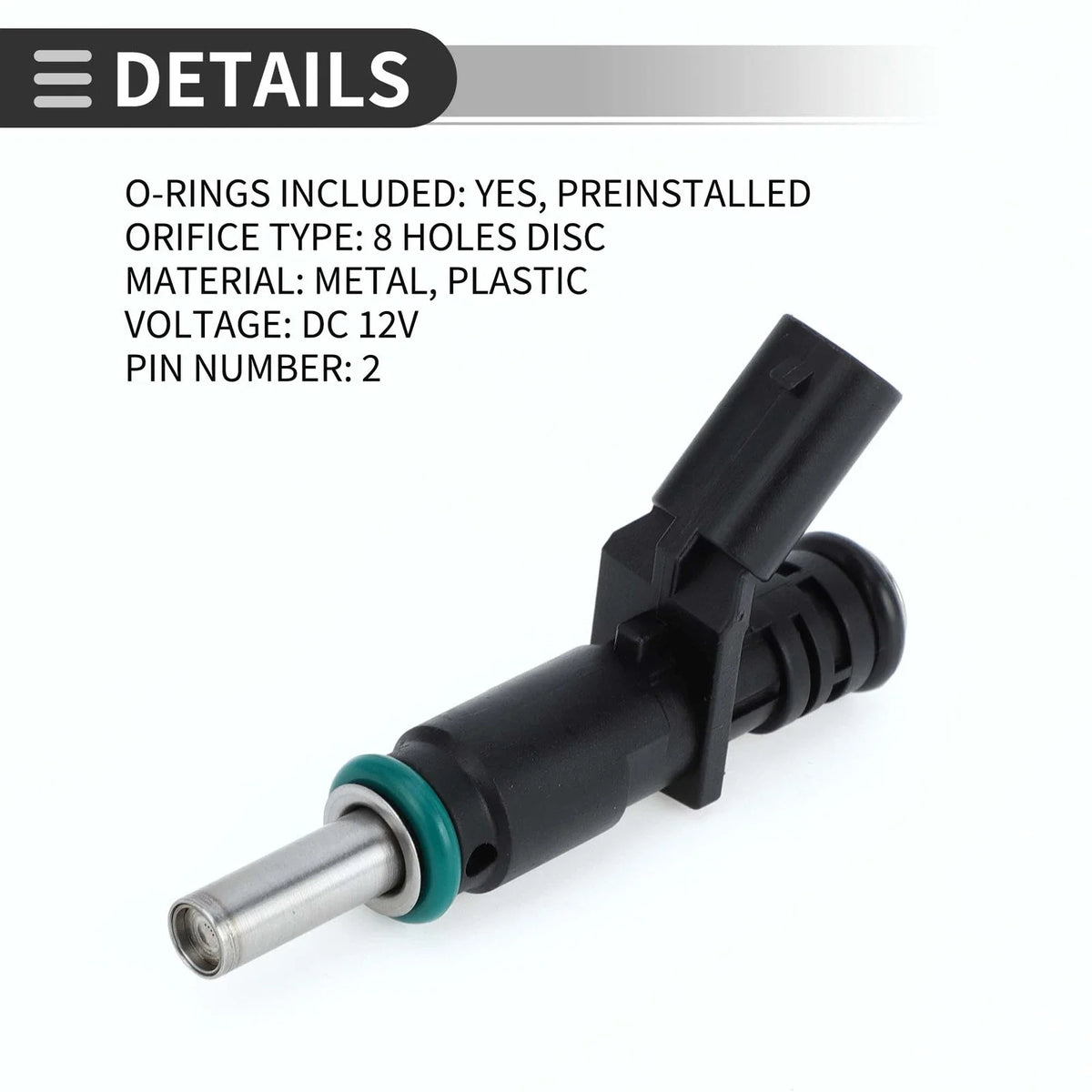 Fuel Injector No. 272078002380 for Mercedes-Benz C300 (2008–2012)