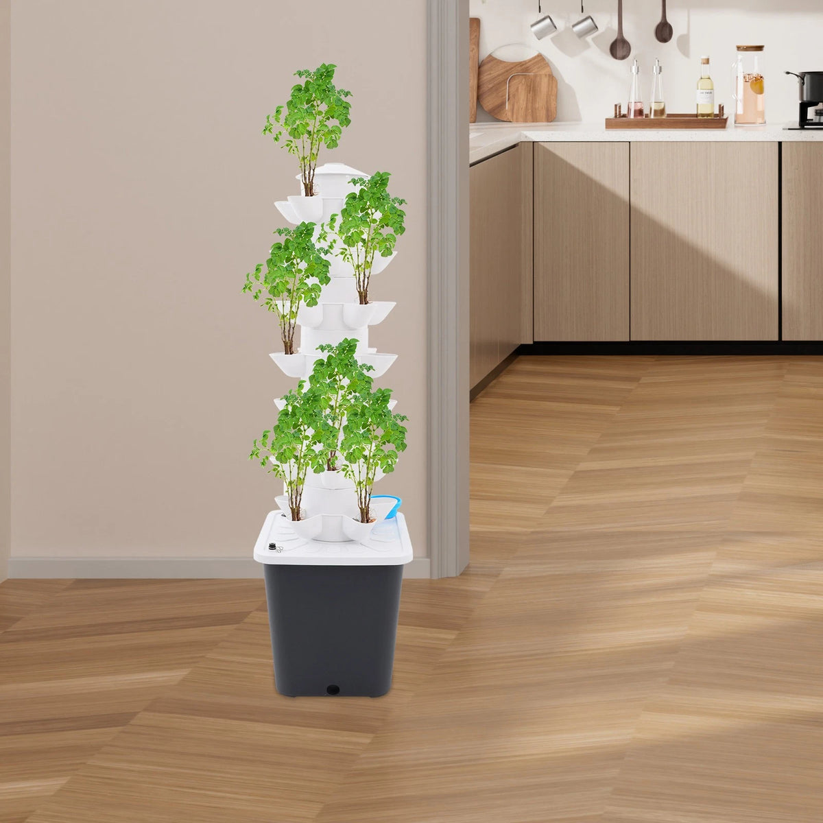 7-Tier Hydroponic Tower for Indoor Gardening (Vertical System)