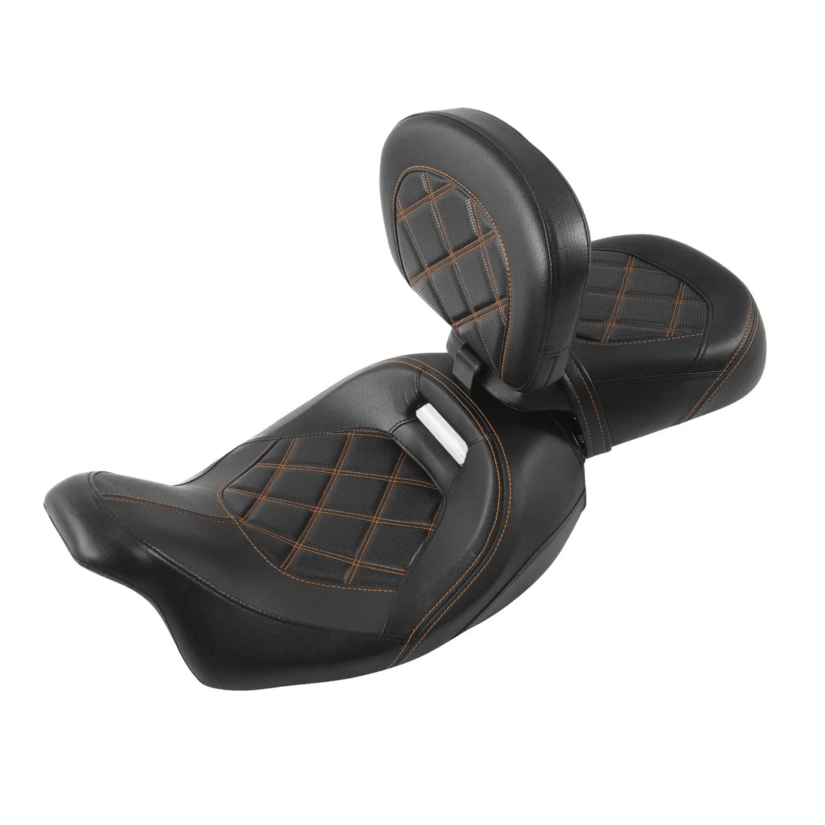 Rider & Passenger Backrest Pad for Harley CVO Road Glide (2009–2023)