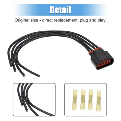 Motor Resistor Repair Connector Plug Harness for Ford (2003–2007) 3U2Z14S411ZEA