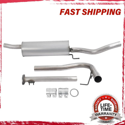 Muffler TailPipe Exhaust System for Toyota Tacoma 2.7L 4WD (2000–2004)