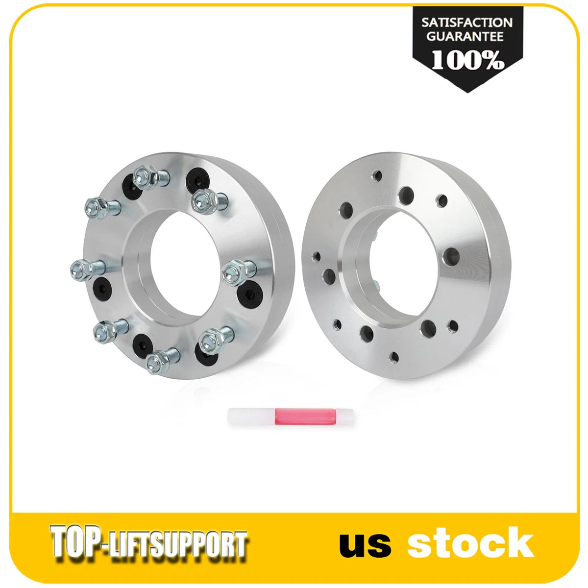 2X Wheel Adapter 6x139.7 to 8x165.1 for GMC 6 Lug to 8 Lug