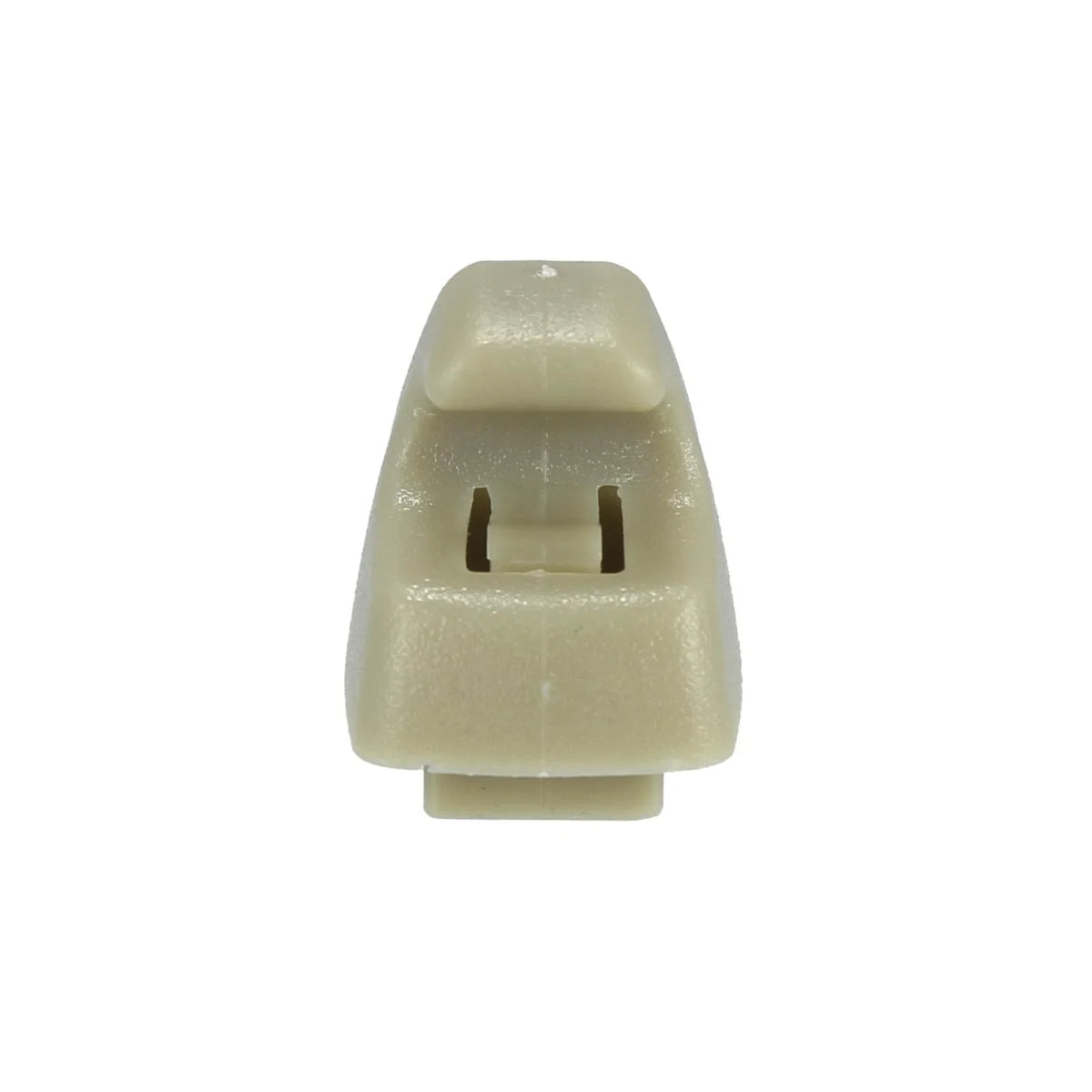 2X Beige Plastic Visor Hook Clip Bracket Retainer 15882854 for Chevy GMC 