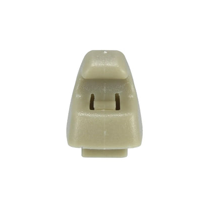 2X Beige Plastic Visor Hook Clip Bracket Retainer 15882854 for Chevy GMC 