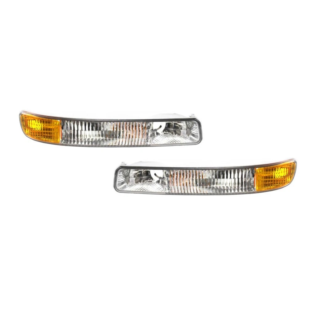 Set of 2 Park Lights for GMC Sierra 1500 (1999–2006) GM25201, PLX-M0-12-5104-01-9