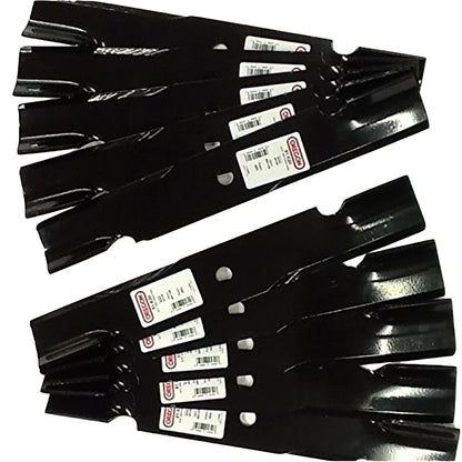 10 Notched Air-Lift Blades for SCAG