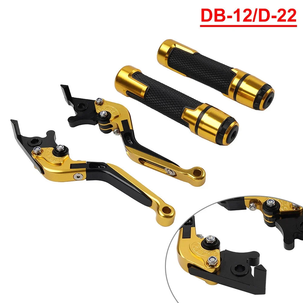 Brake Clutch Levers Grip Set for Ducati Monster 659 (2001–2006)