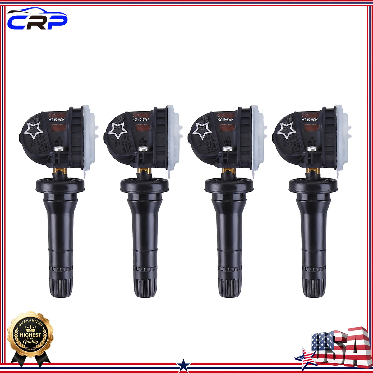 4X TPMS Tire Pressure Sensors 13540600 for GM Chevrolet GMC Buick (2010–2020)