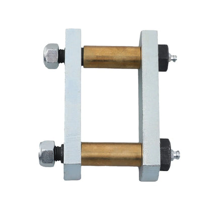 Set of 4 Greasable Shackle Spring Bolt Link Kit for Tandem Axle Trailer (3.125")
