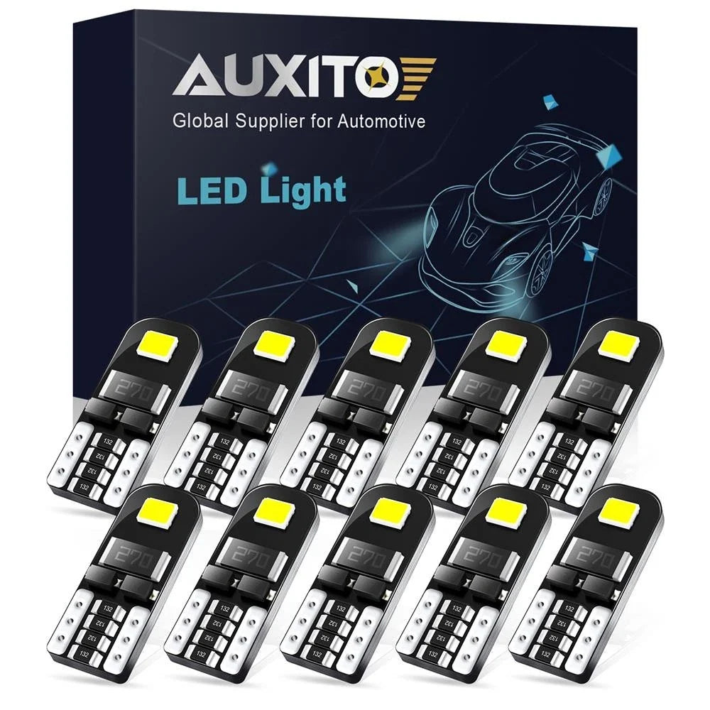 H11 LED Headlight Bulbs for Auxito (6000K, Plug & Play)
