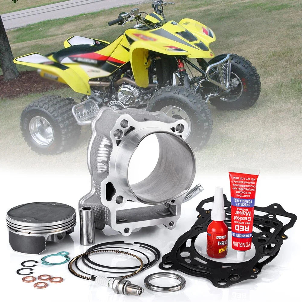 94mm Big Bore 435cc Cylinder Piston Top End Rebuild Kit for Suzuki LTZ400 (2003–2008)