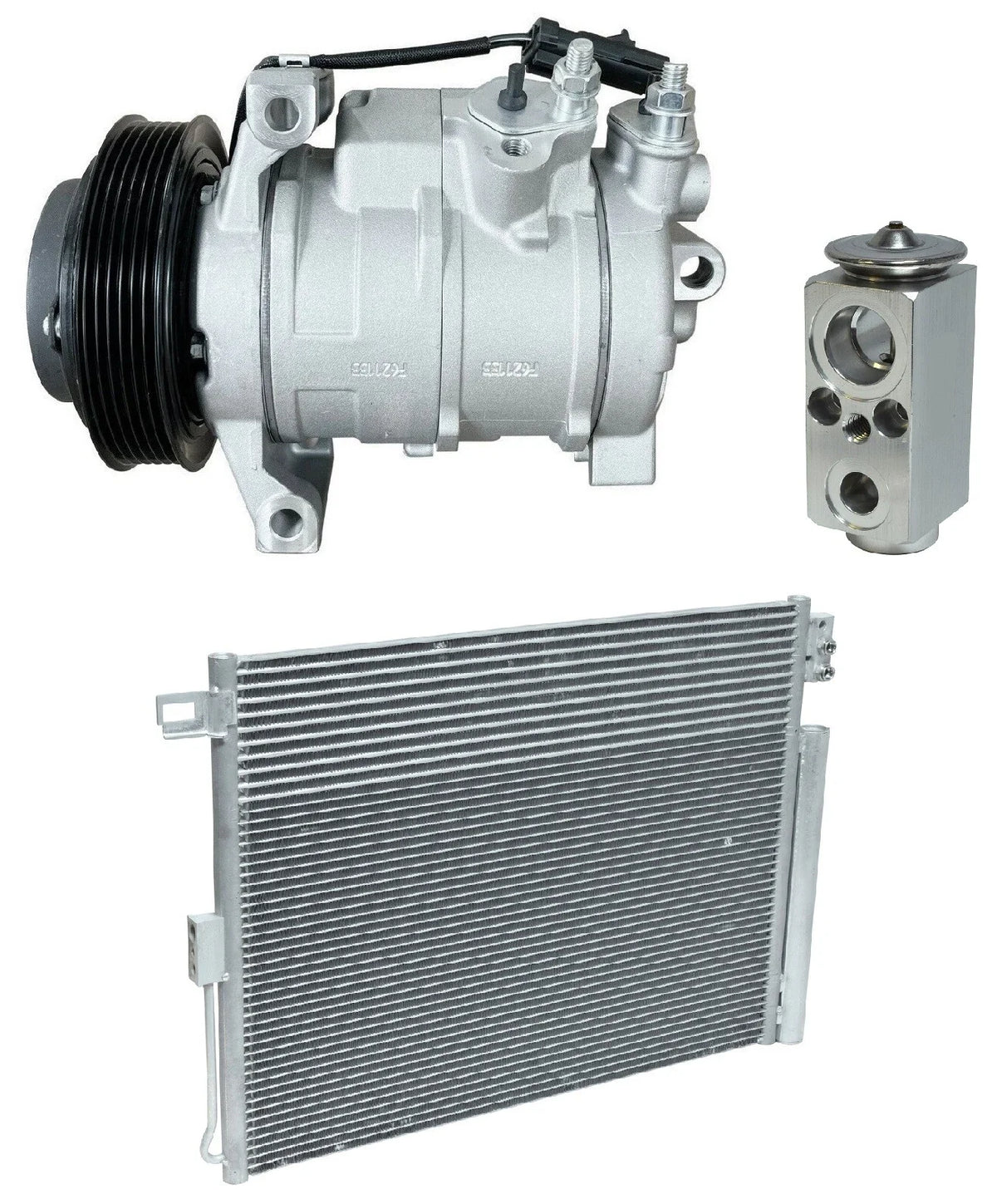 AC Compressor Kit With Condenser for Jeep Grand Cherokee 3.0L (2017–2024)
