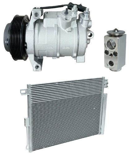 AC Compressor Kit With Condenser for Jeep Grand Cherokee 3.0L (2017–2024)