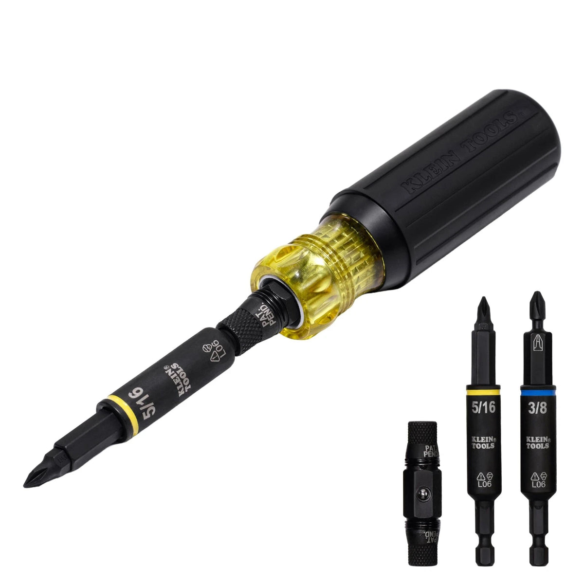 Multi-Bit Screwdriver/Nut Driver for Klein Tools (One Size)