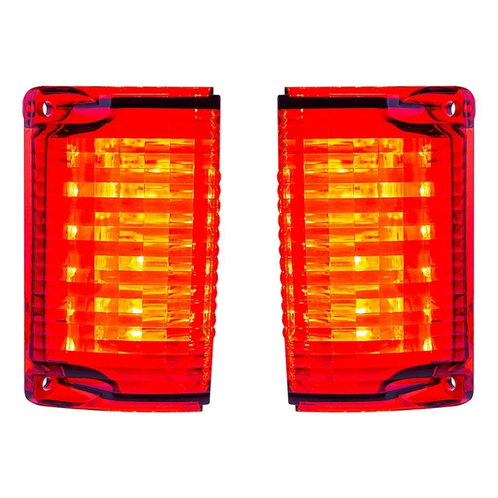 LED Tail Light Set with Flasher Replacement for 1968–1969 Chevy El Camino