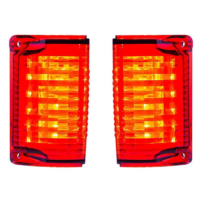 LED Tail Light Set with Flasher Replacement for 1968–1969 Chevy El Camino