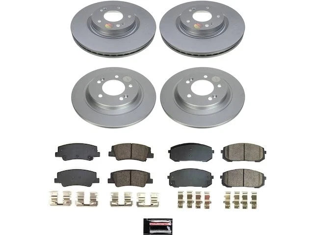 Brake Pad and Rotor Kit for Hyundai Sonata (2020–2024) 96568RVJF