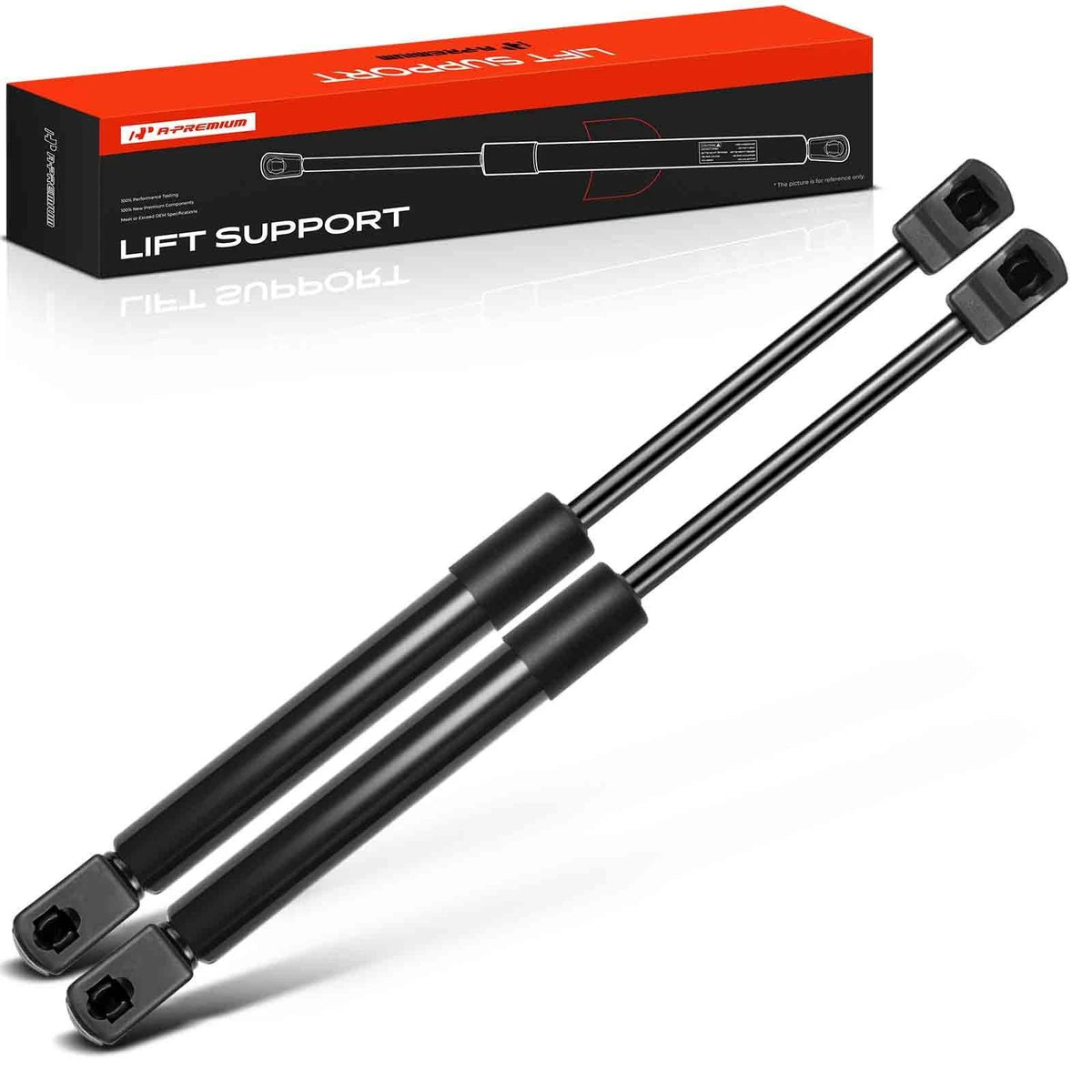 2X Front Hood Lift Supports Struts for Dodge Charger (2011–2023) 55113776AA, 55113777AA, 55113777AC, 6558