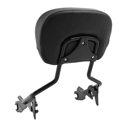 Detachable Backrest Sissy Bar Luggage Rack for Harley Street Glide (2009-2025)