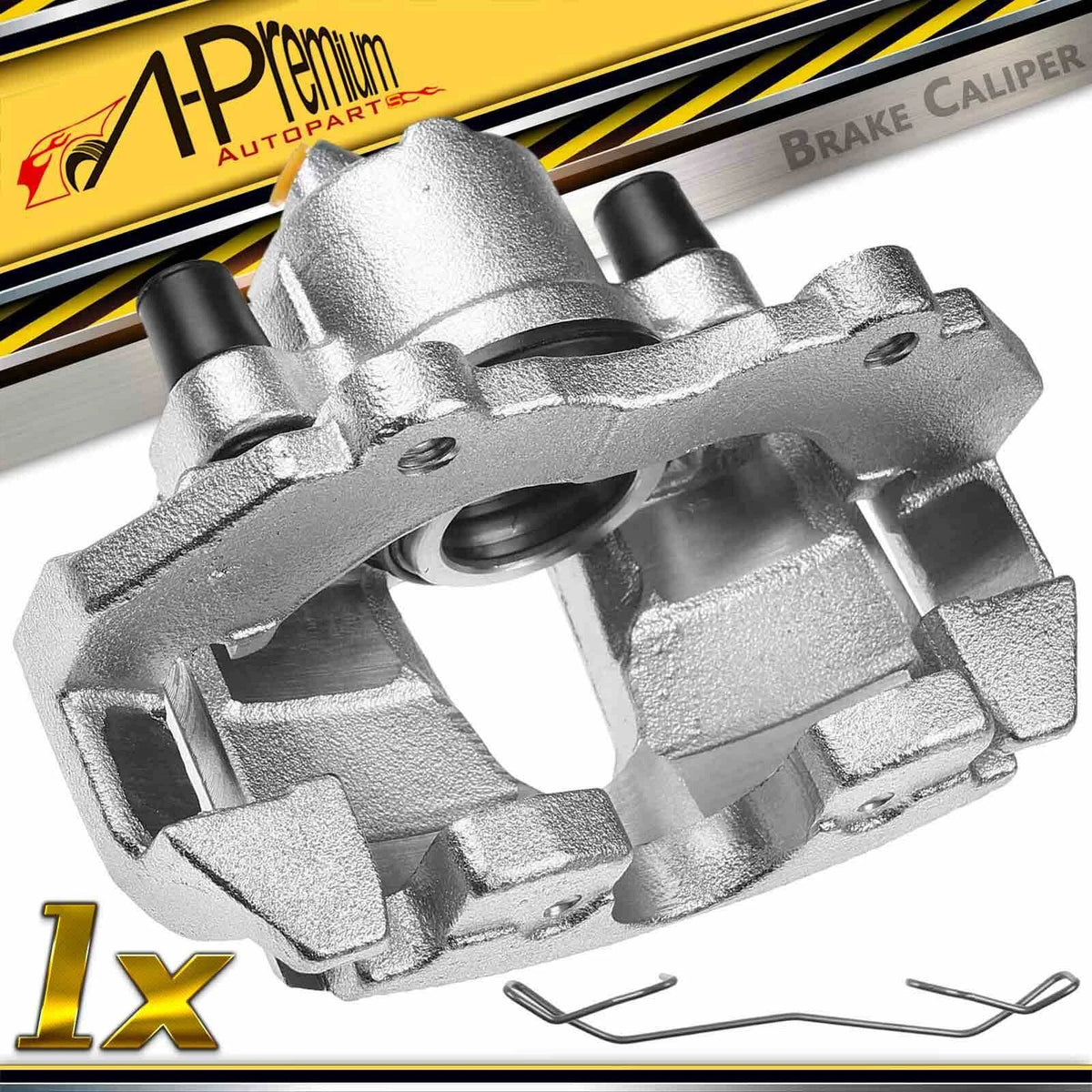 Front Left Disc Brake Caliper with Bracket for Ford Focus (2002–2004)