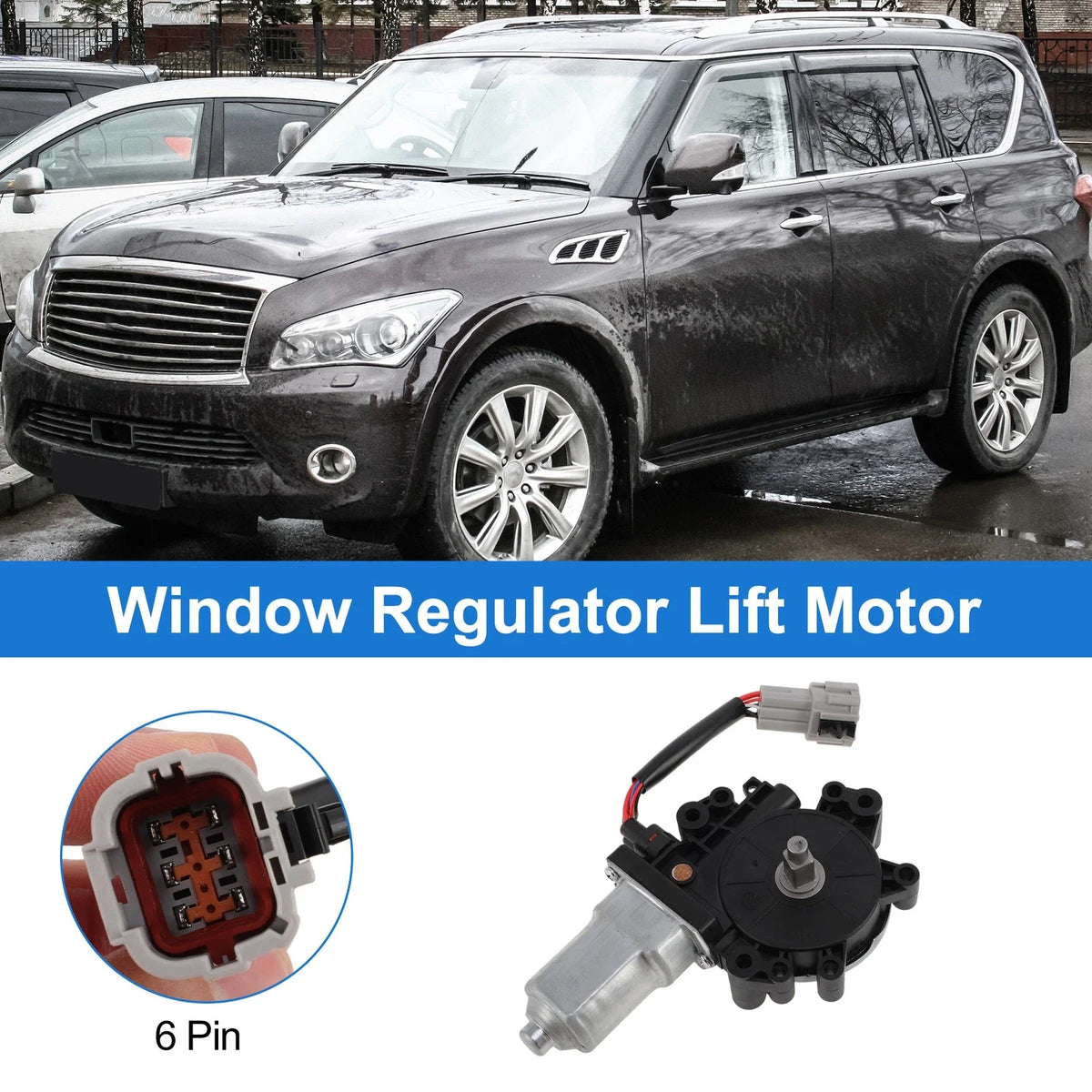 Power Window Regulator Lift Motor No.827317Y010 for Infiniti QX56 (2004–2011)