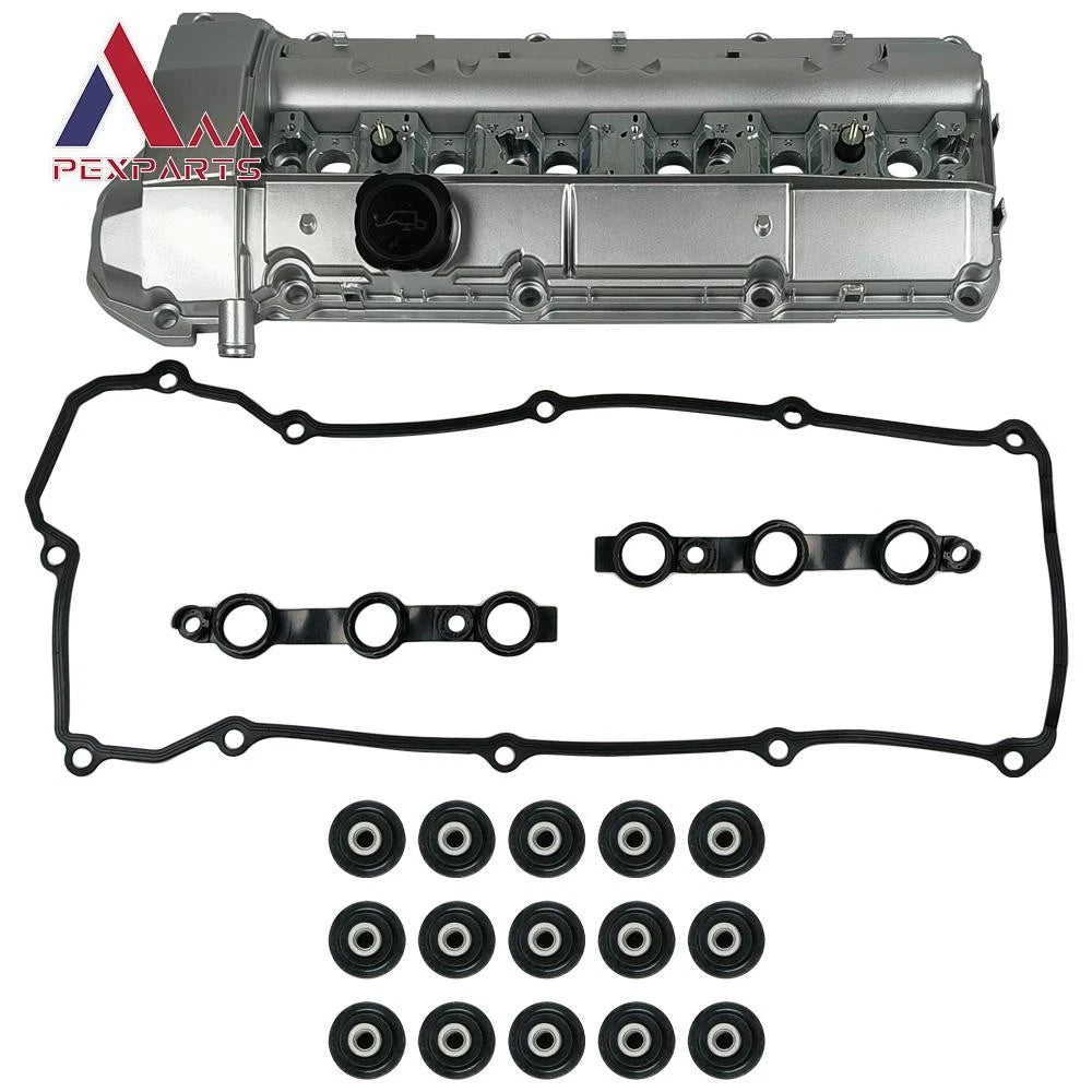 Aluminum Valve Cover for BMW E36 328i (1996–1998), E39 528i (1997–1998) 11121748630, 11-12-1-748-630