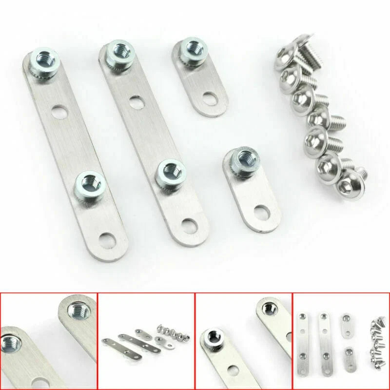 Stainless Steel Front Fender Riser Kit for Honda CRF 1000L Africa Twin (2016–2018)