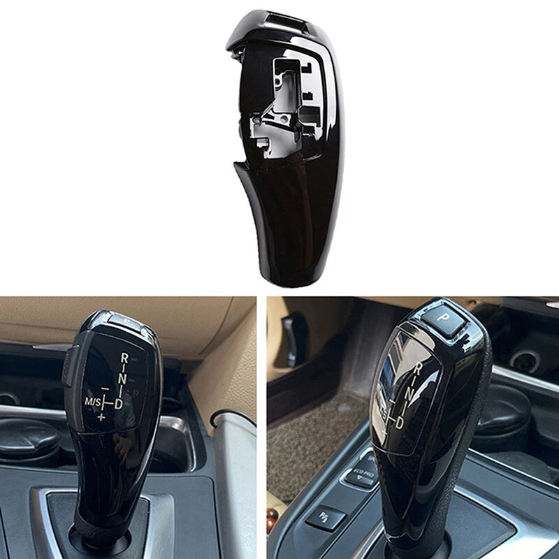 Glossy Black Gear Shift Knob Cover for BMW F20 F21 F25 (2012–2019)
