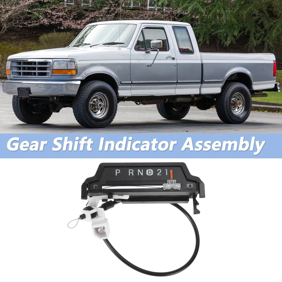 Gear Shift Indicator Assembly Cable for Ford F250 (1999–2003) XL3Z-7A110-AA