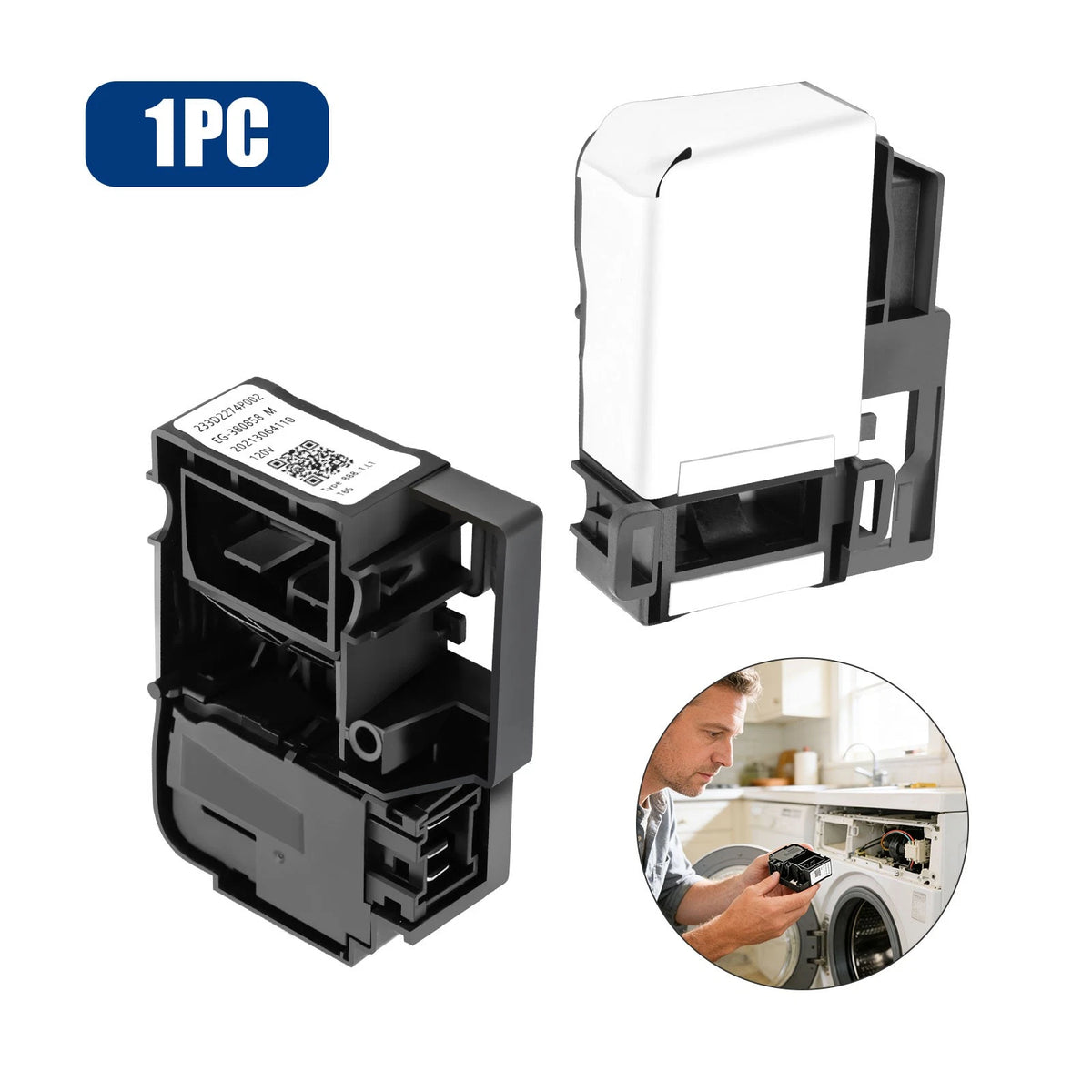 Washer Lid Quick Release Lock Switch for GE Hotpoint (WH01X27954)
