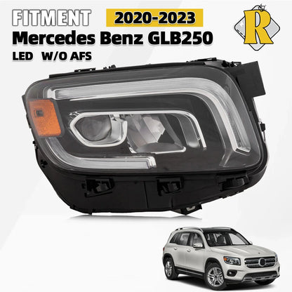 Headlight for Mercedes Benz GLB250 X247 (2020–2023) Right Side w/o AFS