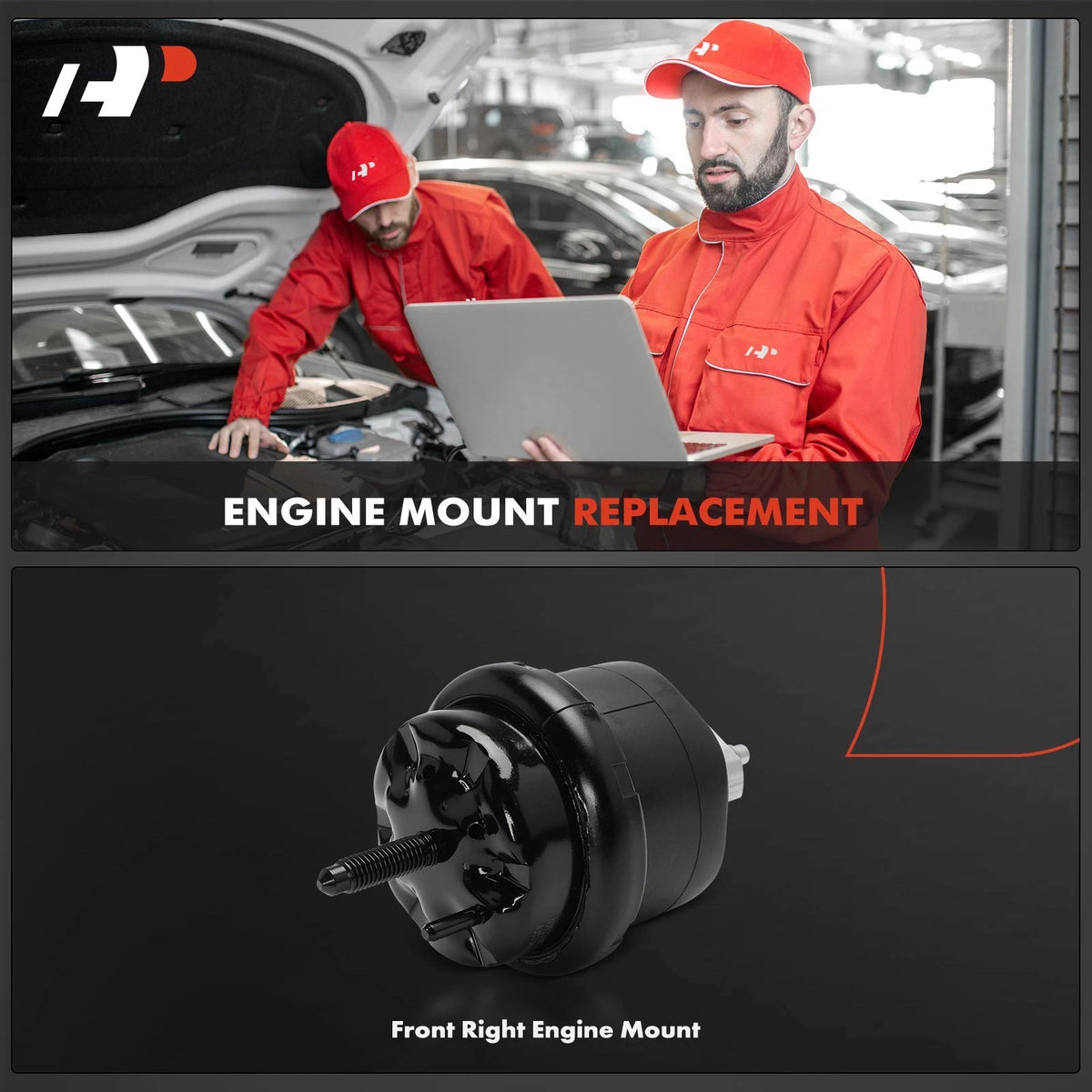 Front Right Engine Mount for Ford Five Hundred, Mercury Montego (2005–2007)